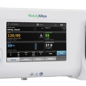 Welch Allyn Connex Spot Monitor with BP, Pulse Oximetry and Pro 6000 Ear Thermometer with Welch Allyn Roll Stand for Connex Spot Monitors