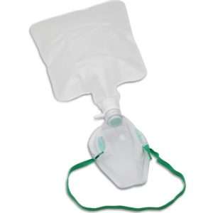 Adult Non Rebreathing Mask, Bag and Tubing