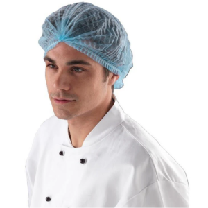 Pleated Mob Caps - BLUE - per Pack of 100