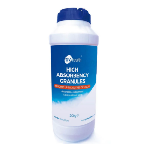 Biocide Absorbant Granules 200g Shaker