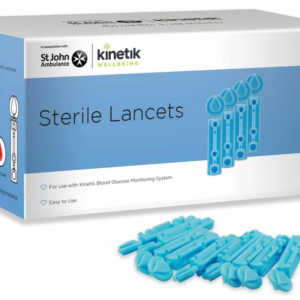 Kinetik Wellbeing Lancets for Kinetik Blood Glucose Monitoring System - Box Of 100