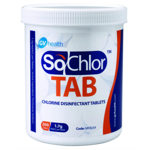 SoChlor TAB Disinfectant tablets (200 x 1.7g)